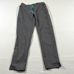 Figs Womens TW2000P Yola Skinny Scrub Pants Gray Medical Tech Collection Sz XS/P